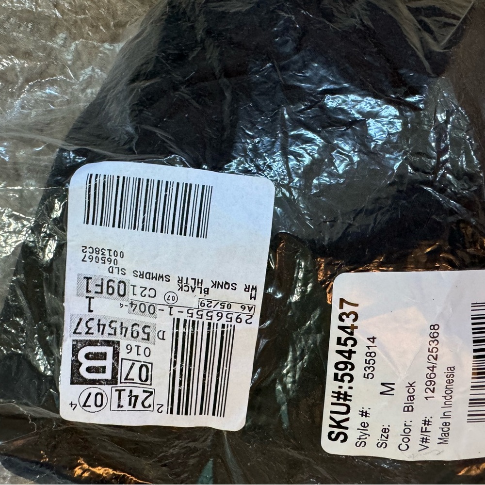 Never Worn Women's Black Halter Exercise/Swim Dress Land’s End - Picture 3 of 5